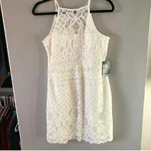 White lace Express dress